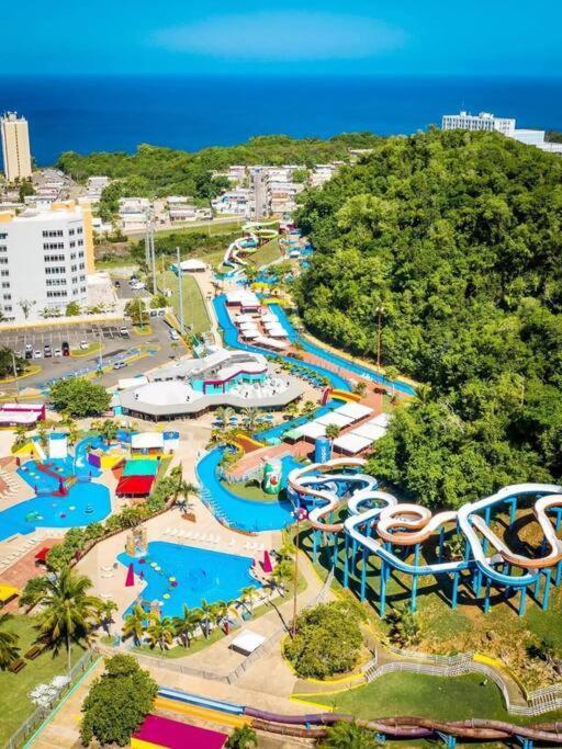 Summer All Year! Oceanfront With Pool A/C Aguadilla Luaran gambar