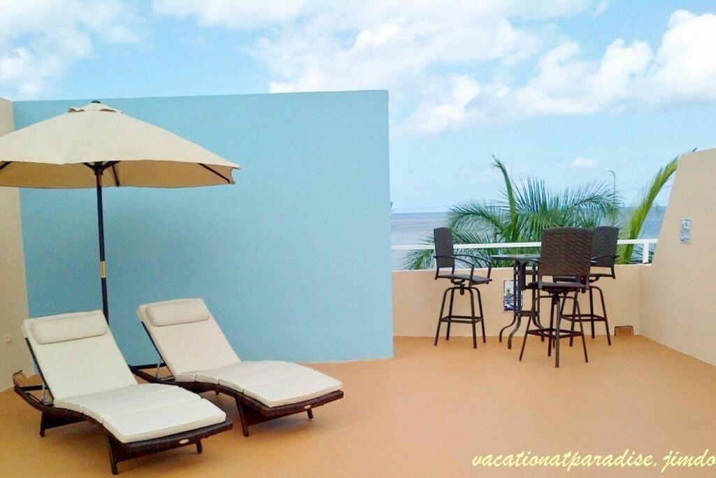Summer All Year! Oceanfront With Pool A/C Aguadilla Luaran gambar