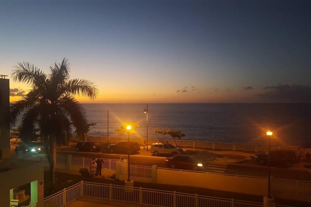 Summer All Year! Oceanfront With Pool A/C Aguadilla Luaran gambar