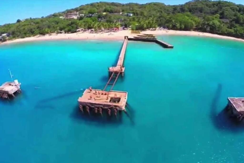 Summer All Year! Oceanfront With Pool A/C Aguadilla Luaran gambar