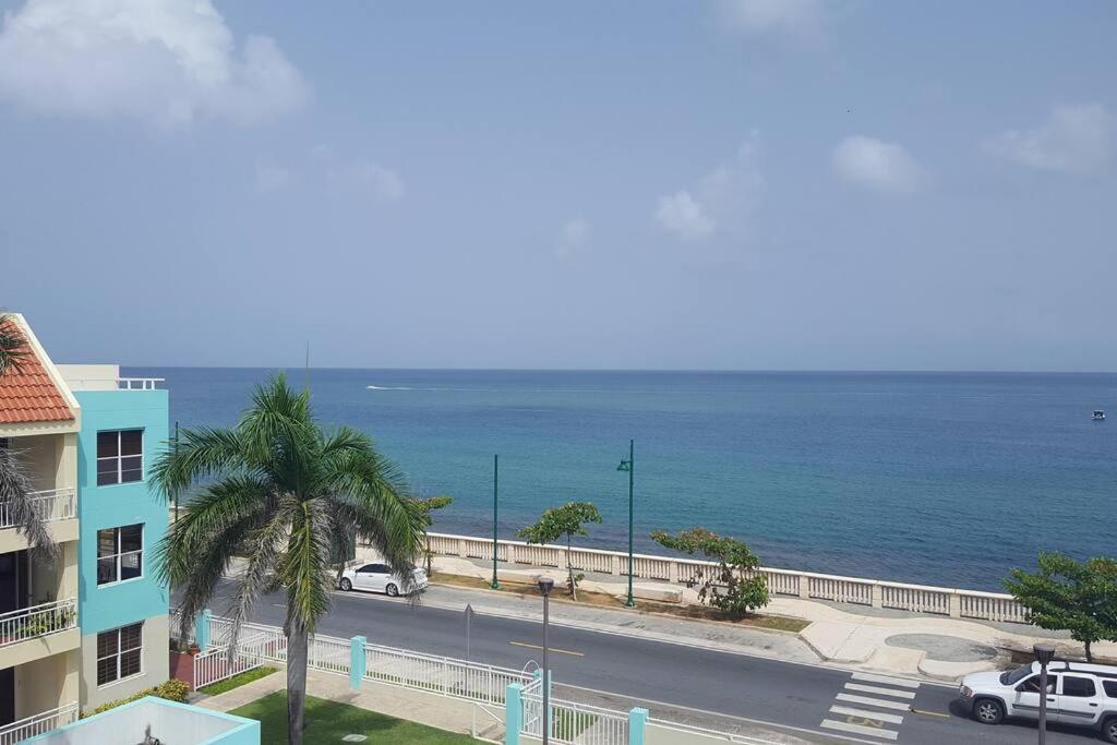 Summer All Year! Oceanfront With Pool A/C Aguadilla Luaran gambar