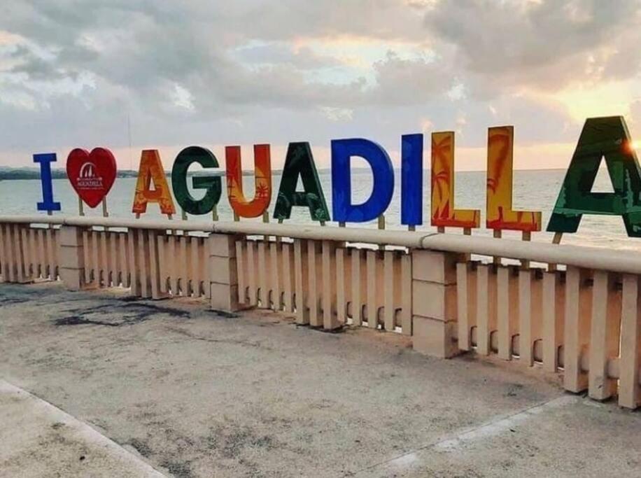 Summer All Year! Oceanfront With Pool A/C Aguadilla Luaran gambar
